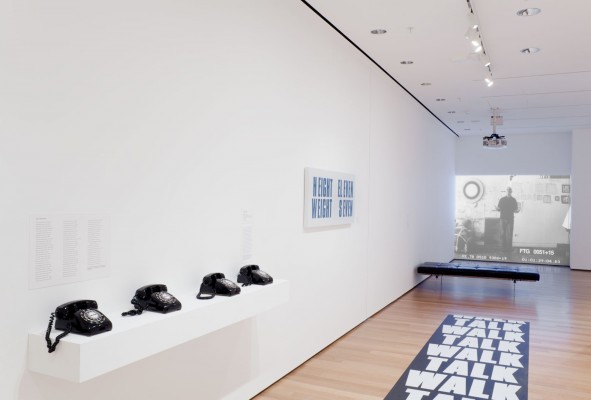 Installation view of <i>Ecstatic Alphabets/Heaps of Language</i>
