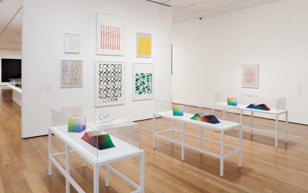 Installation view of <i>Ecstatic Alphabets/Heaps of Language</i>