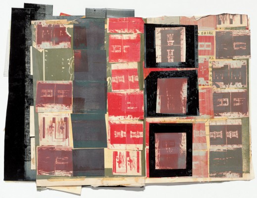 Spread from <i>Snow</i>.