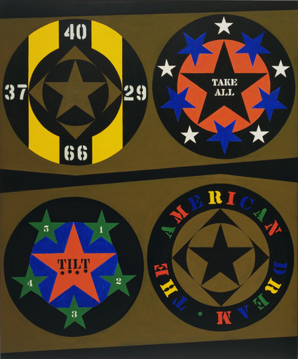 Robert Indiana. The American Dream, I. 1961