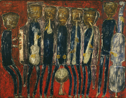Jean Dubuffet. Grand Jazz Band (New Orleans). December 1944