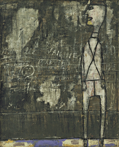 Jean Dubuffet. Wall with Inscriptions. April 1945