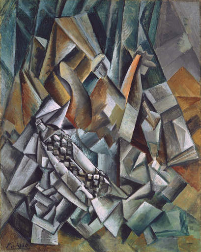 Pablo Picasso. Still Life with Liqueur Bottle. Horta de San Joan, August 1909