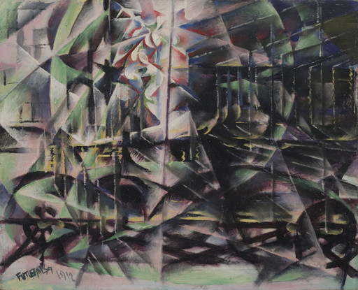 Giacomo Balla. Speeding Automobile. 1912