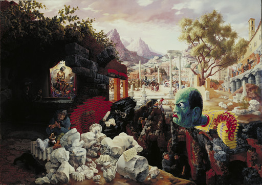 Peter Blume. The Eternal City. 1934-37 (dated on painting 1937)