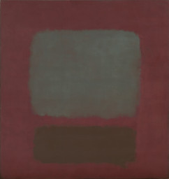 Mark Rothko. No. 37/No. 19 (Slate Blue and Brown on Plum). 1958