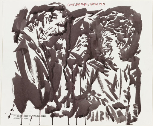 Raymond Pettibon. No Title (Come and praise...). 2001