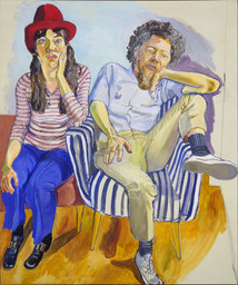 Alice Neel. Benny and Mary Ellen Andrews. 1972