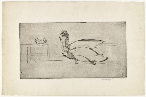 Louise Bourgeois. Bosom Lady. 1948