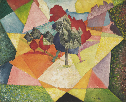 Diego Rivera. Cubist Landscape. 1912