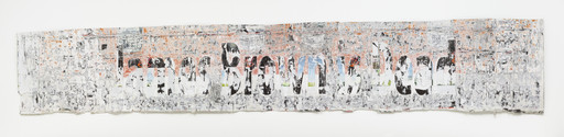 Mark Bradford. James Brown is Dead. 2007