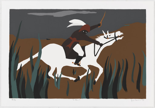 Jacob Lawrence. The Opener from the series The Life of Toussaint L'Ouverture. 1997