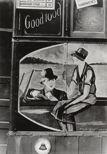 Walker Evans. Lunch Wagon Detail, New York. 1931