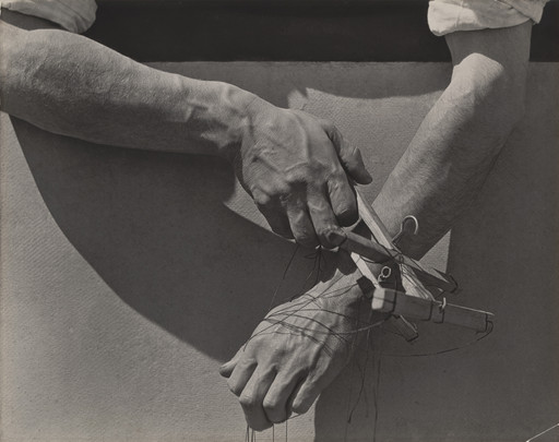 Tina Modotti. Hands of Marionette Player. 1929