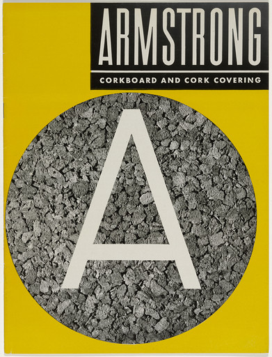 Ladislav Sutnar. Armstrong Corkboard and Cork Covering. 1941-1947