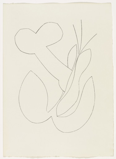 Pablo Picasso. Coupling (plate, page 17) from Corps perdu. 1949, published 1950