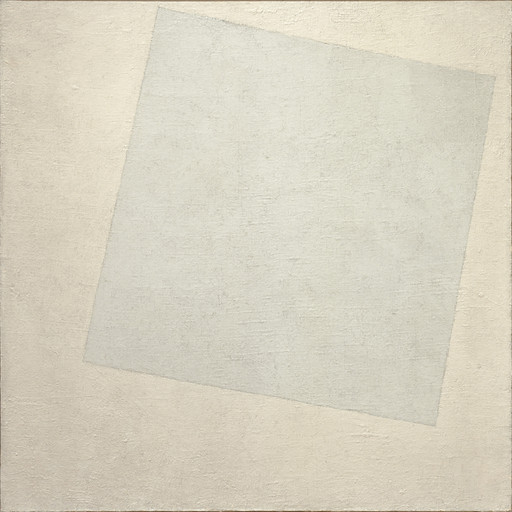 Kazimir Malevich. Suprematist Composition: White on White. 1918
