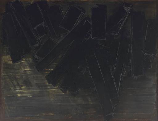 Pierre Soulages. Painting. August 1, 1956