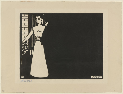 Félix Vallotton. Money (L'Argent) from Intimacies (Intimités). 1897