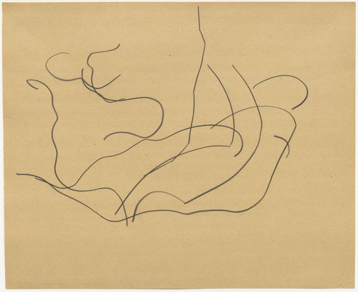 Ellsworth Kelly. Automatic Drawing: Pine Branches VI. 1950