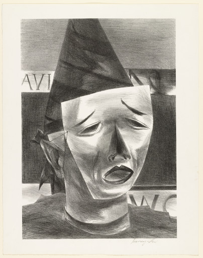 Yasuo Kuniyoshi. Mask. 1948