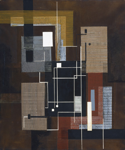 Irene Rice Pereira. White Lines. 1942