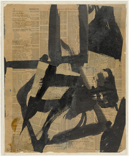 Franz Kline. Untitled II. c. 1952