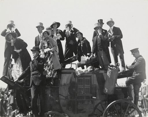 Bill Brandt. Coach Party, Royal Hunt Cup Day, Ascot. 1933
