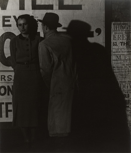 Bill Brandt. Street Scene, London. 1936