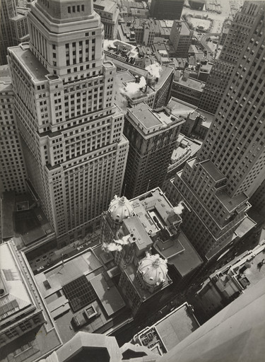 Berenice Abbott. Financial District Rooftops I, Manhattan. May 4, 1938