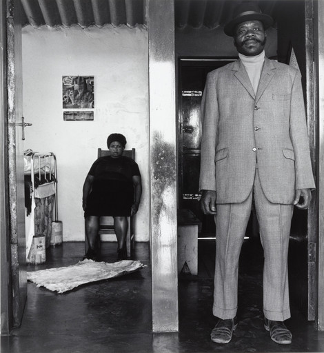 David Goldblatt. Couple in their House, Soweto, South Africa. 1972