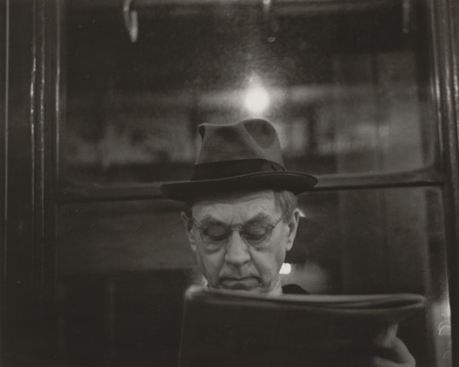 Walker Evans. Subway Portrait. 1938-41