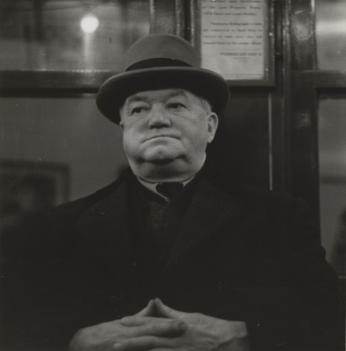 Walker Evans. Subway Portrait. 1938-41