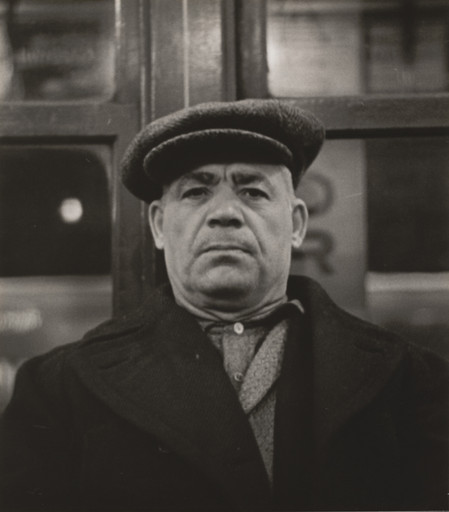 Walker Evans. Subway Portrait. 1938-41