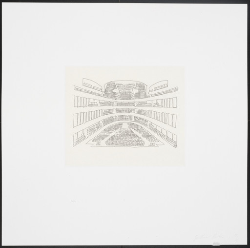 Guillermo Kuitca. Untitled from Puro Teatro (Pure Theater). 2003