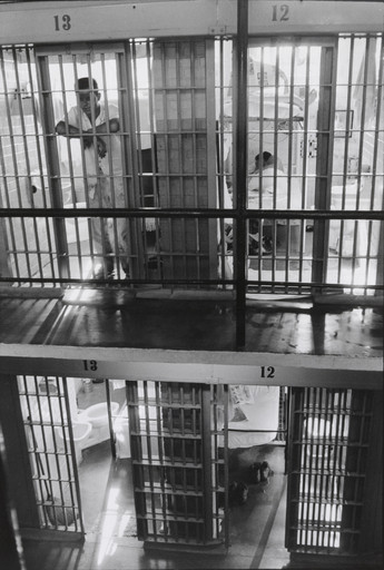 Danny Lyon. Cell Block, Ramsey Prison, Texas. 1968