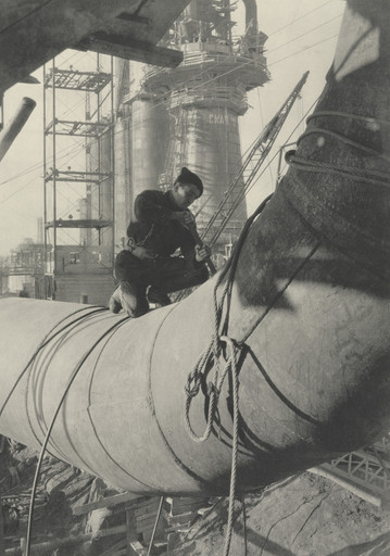 Margaret Bourke-White. Steel Worker: Magnitogorsk. 1935