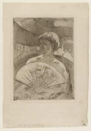 Mary Cassatt. In the Opera Box (No. 2). c. 1880
