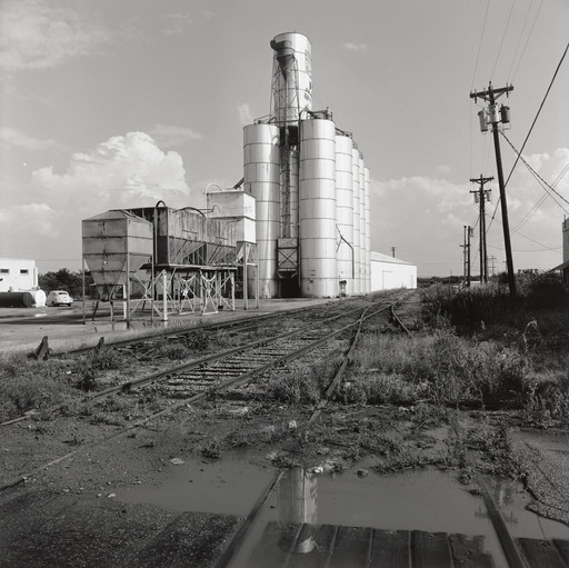 Frank Gohlke. Steel Elevator and Shed - near Abilene, Texas. 1975