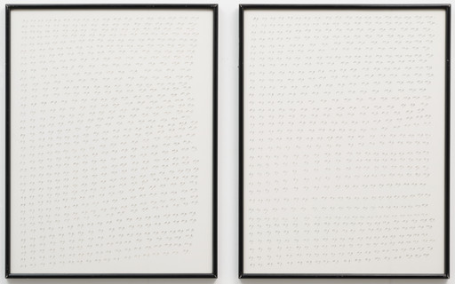 Marcel Broodthaers. "M.B. M.B. M.B....". 1970