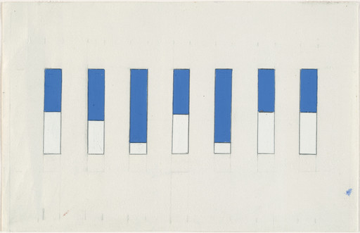 Ellsworth Kelly. Awnings, Avenue Matignon. 1950