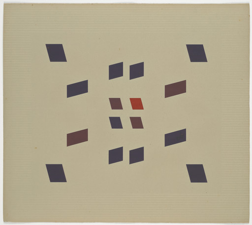 Hélio Oiticica. Metaesquema. 1956