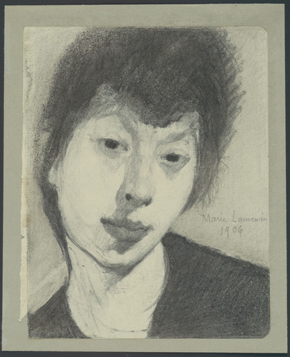 Marie Laurencin. Self-Portrait (Autoportrait). 1906