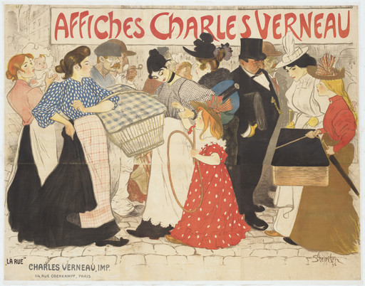 Théophile-Alexandre Steinlen. La Rue (The street). 1896