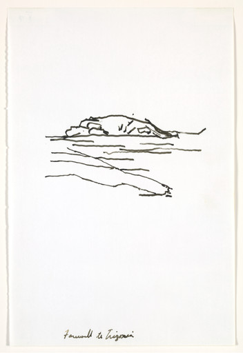 Brice Marden. Greece Summer. 1974