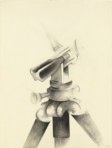 Jay DeFeo. Untitled (Tripod). 1977