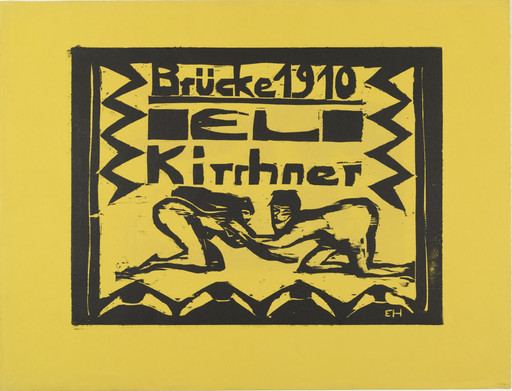 Ernst Ludwig Kirchner with Erich Heckel. Brücke 1910 Portfolio (Brücke 1910 Jahresmappe). 1910