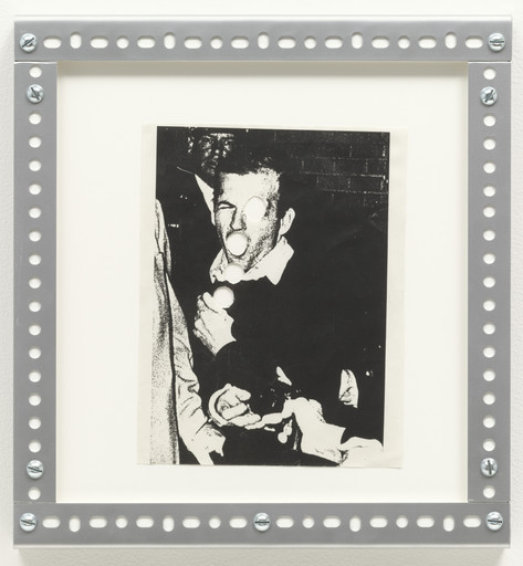 Cady Noland. Untitled Xerox Cut-Out (Study for Oozewald). 1989