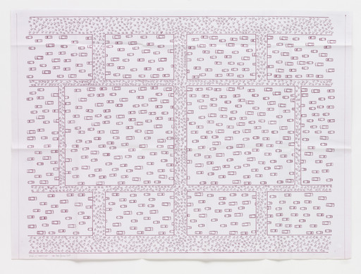 León Ferrari. Footbridges (Passarelas) from the series Heliographs (Heliografías). 1981, printed 2007