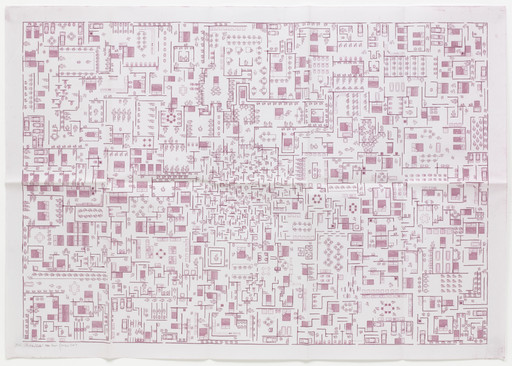 León Ferrari. Untitled from the series Heliographs (Heliografías). 1986, signed 2007